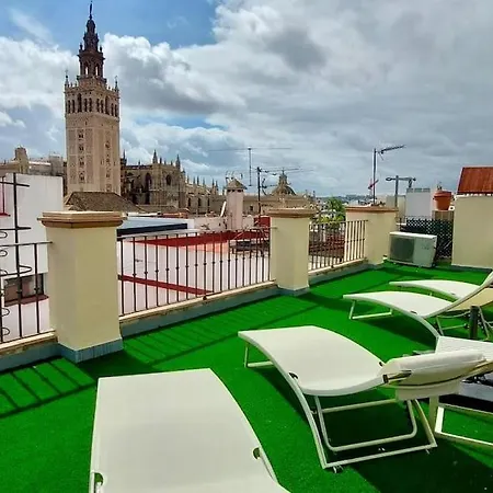 Ab16 Impresionante Duplex, Terraza Privada Giralda Apartamento *